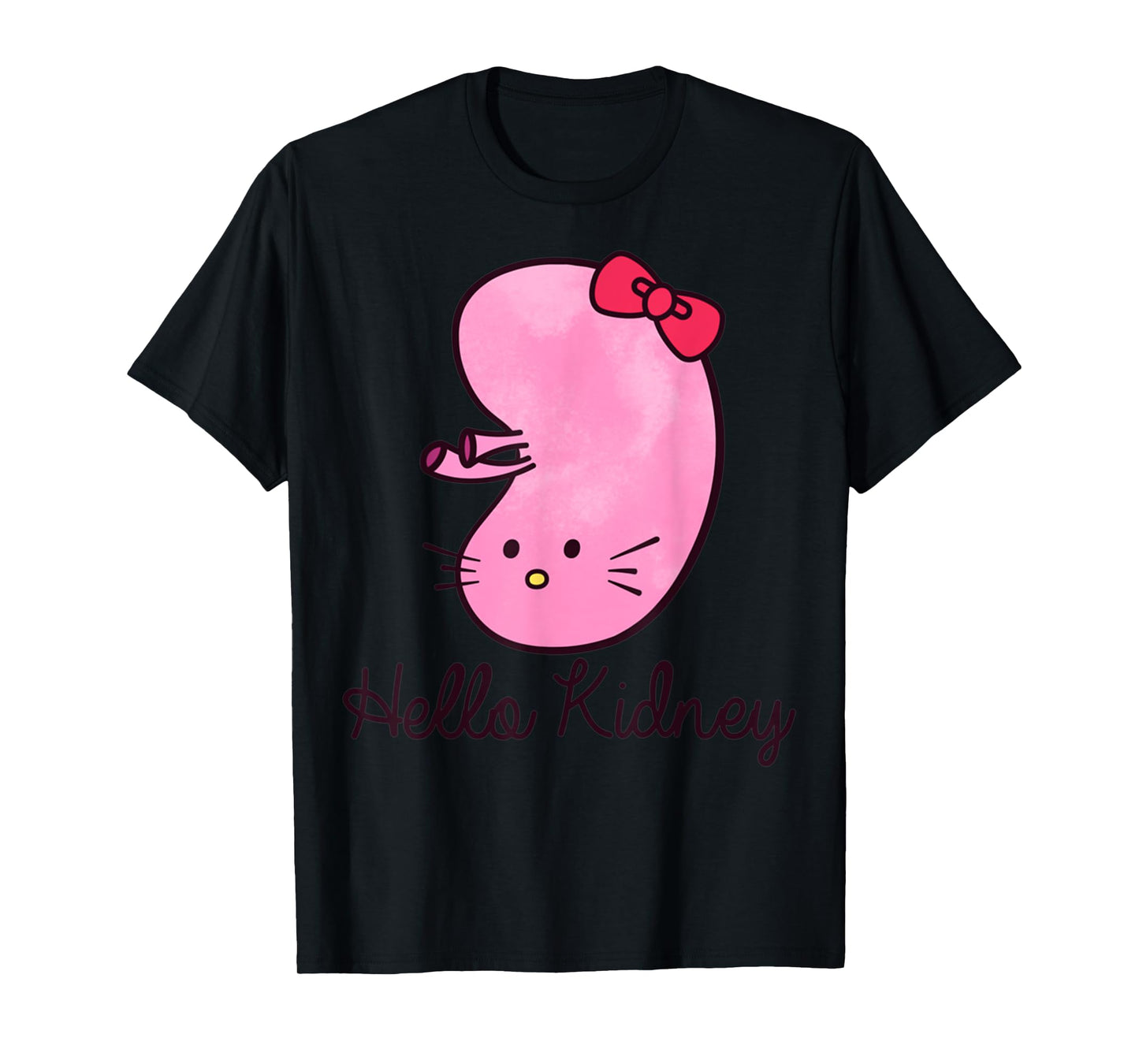Hello Kidney Funny Transplant Disease Dialysis Awareness T-Shirt
