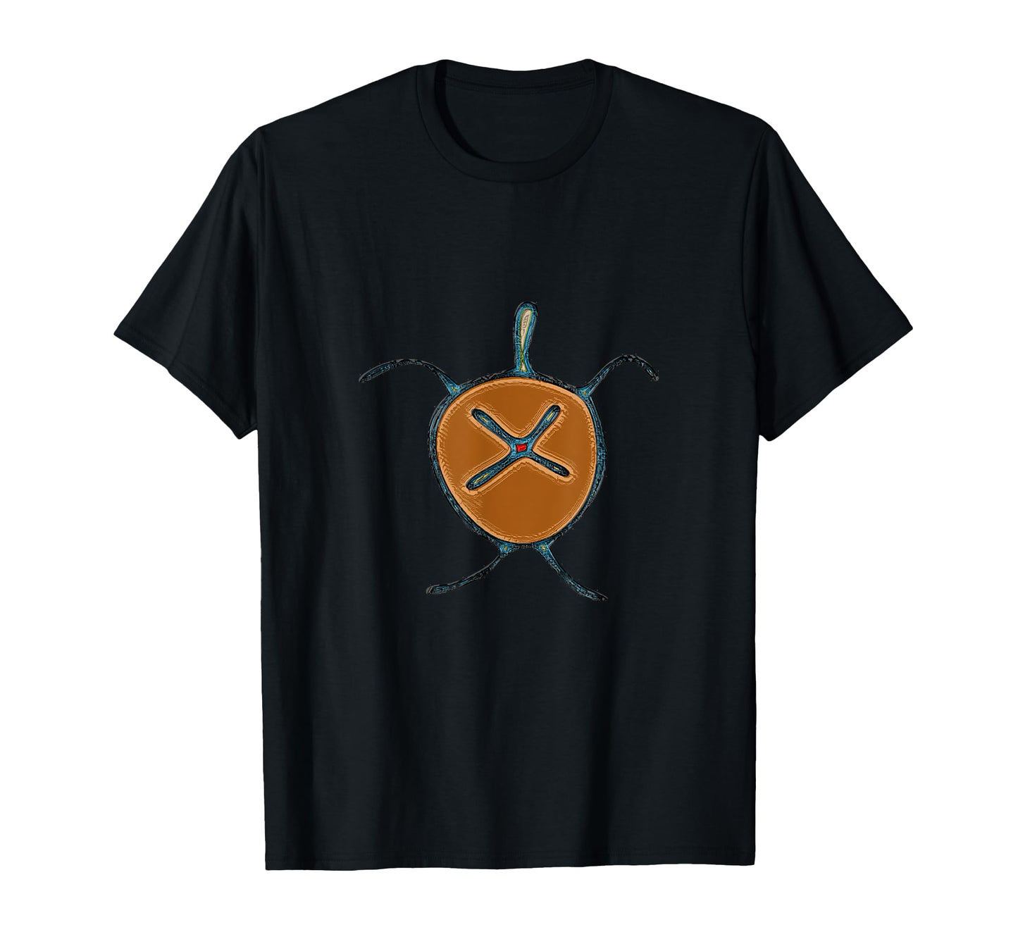 Taino Turtle Symbol Puerto Rico Indigenous T-Shirt