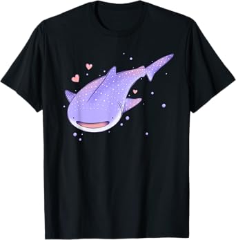 Cute Kawaii Pastel Whale Shark Sea Creature T-Shirt
