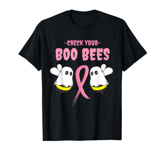 Check your boo bees, making strides against breast cancer T-Shirt