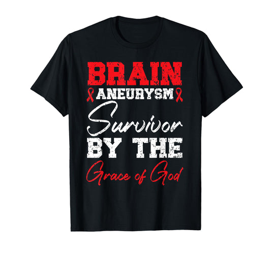 Brain Aneurysm Survivor Medical Condition Aneurysm Awareness T-Shirt