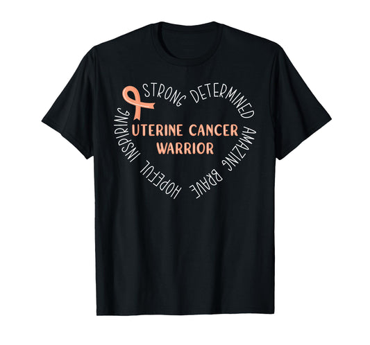 Uterine Cancer Warrior T-Shirt