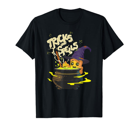 Marvel Baby Groot Witch Costume Halloween Tricks and Spells T-Shirt