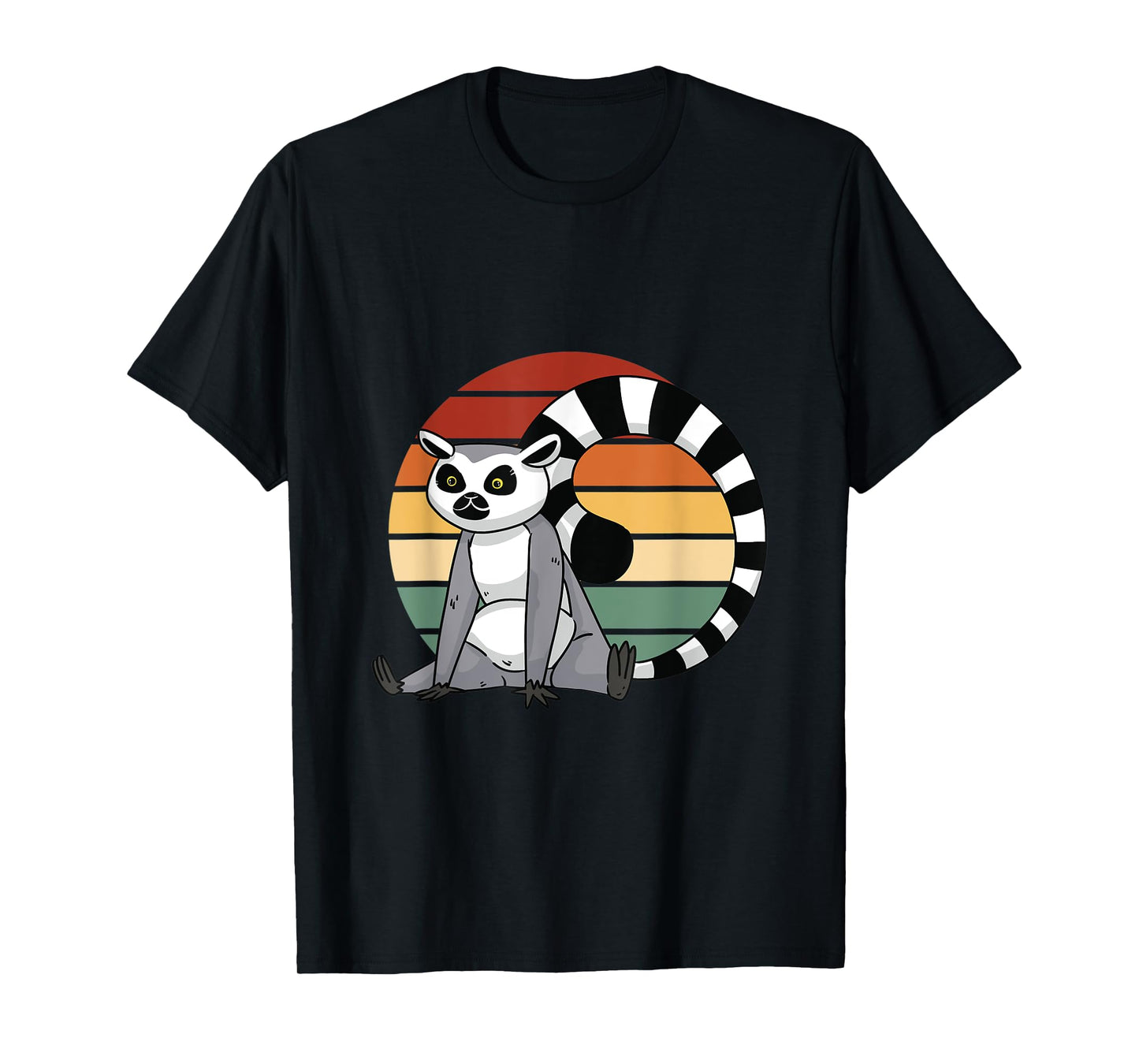 Lemur Sunset Lemur Lover Animal Madagascar Lemur T-Shirt