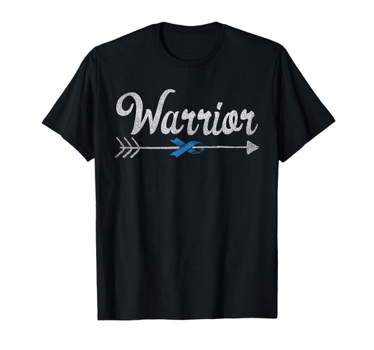 Colon Cancer Awareness Colonoscopy Warrior Survivor Gift T-Shirt