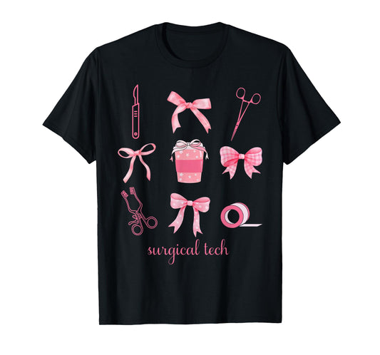 Coquette Surgical Tech Surgery Surgical Technologist Week T-Shirt