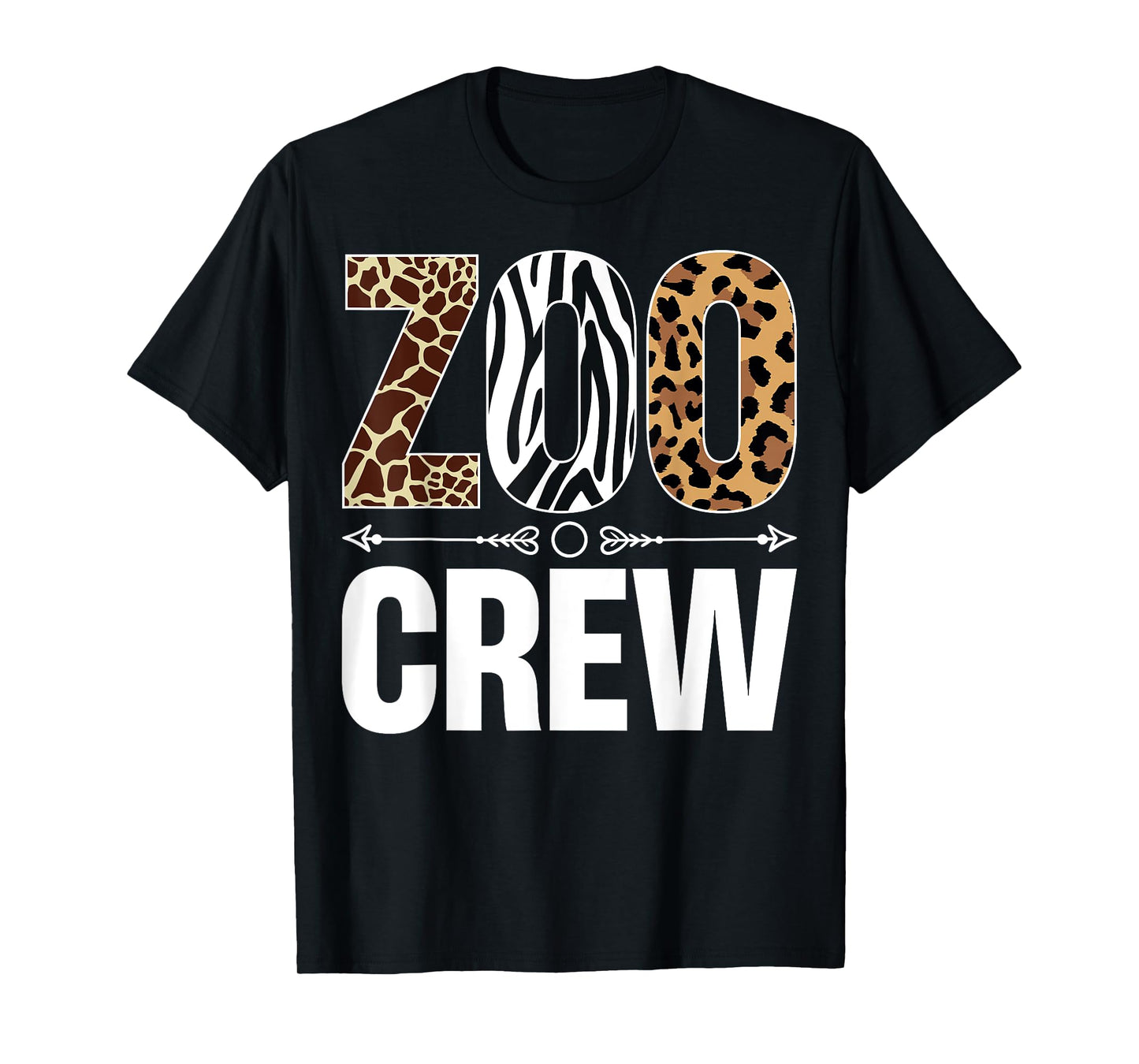 Zoo Crew Wildlife Zebra Giraffe Jungle Safari Animals T-Shirt