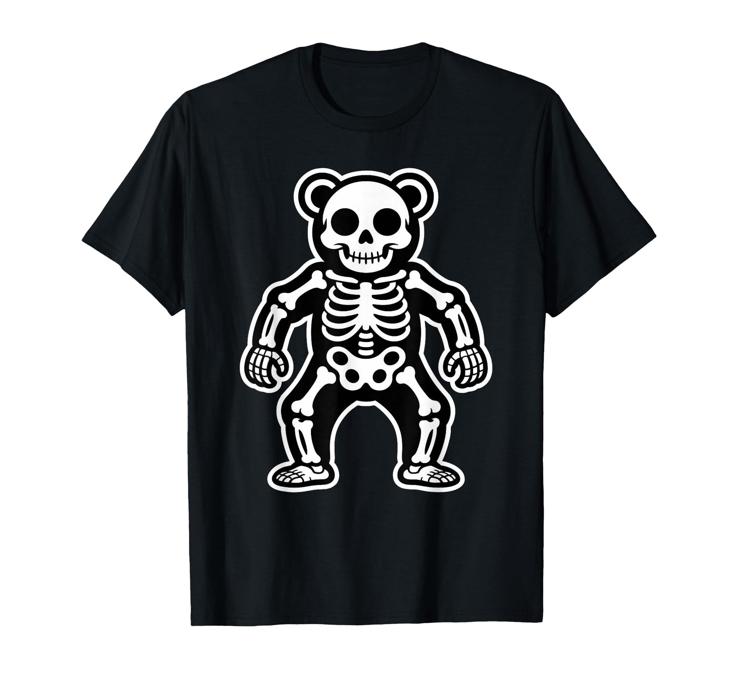 Halloween Bear Skeleton Spooky Bears T-Shirt