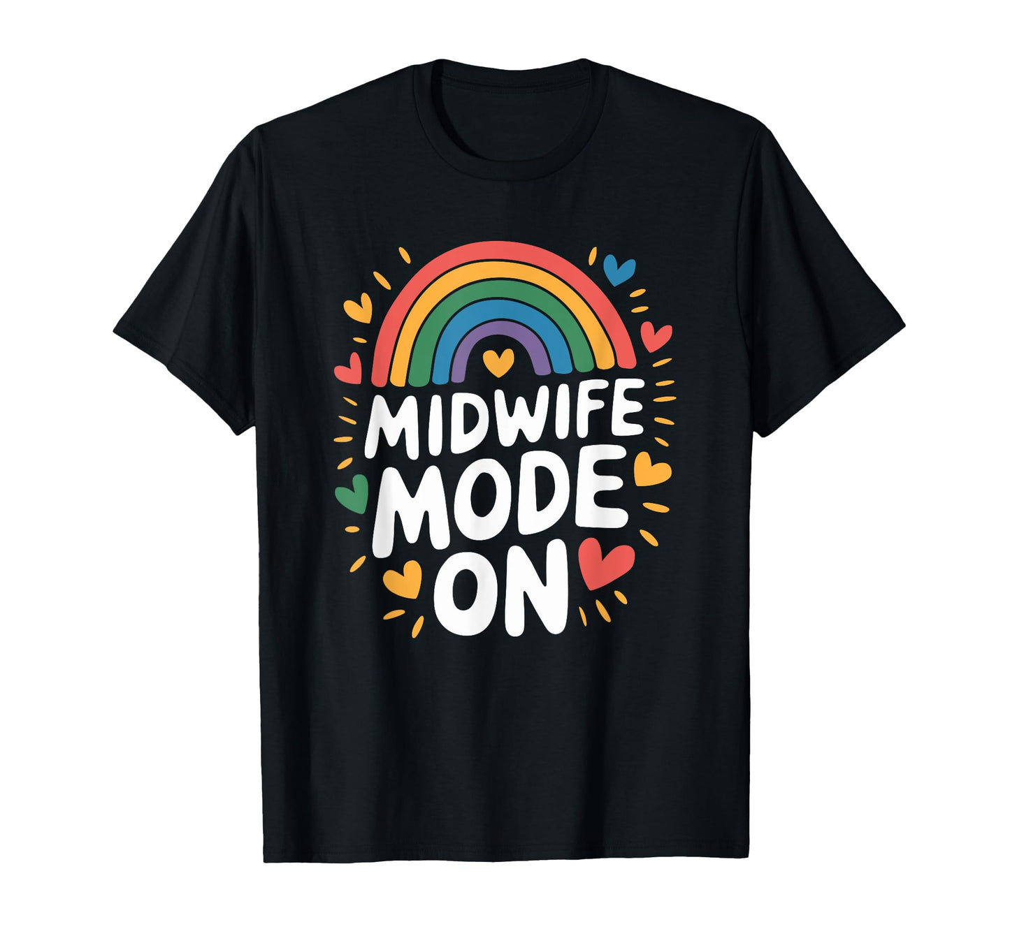 Midwifery Design Certified Nurse Midwife CNM Birth Doula T-Shirt