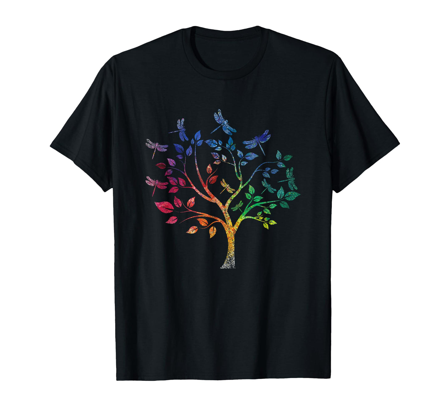 Nature Colorful Dragonfly T-Shirt