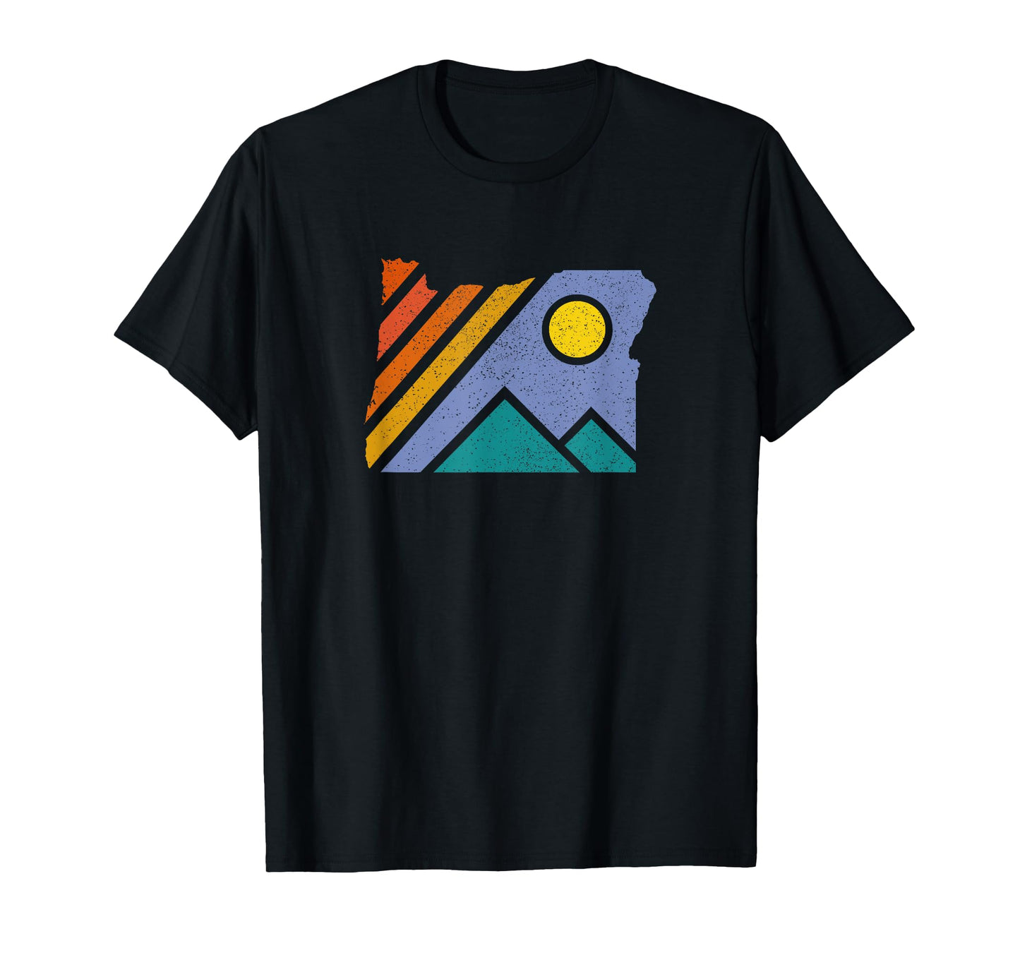 Retro Vintage Oregon Throwback mountains shirt and gift T-Shirt