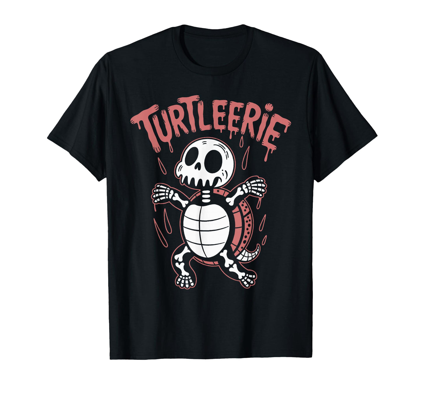 Spooky Turtle Skeleton Tortoise Halloween T-Shirt