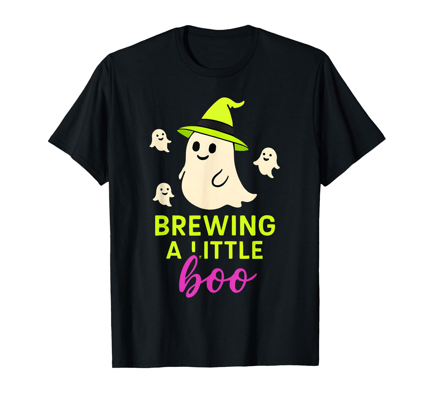Happy Halloween Pregnant Baby Skeleton Spooky Season New Mom T-Shirt