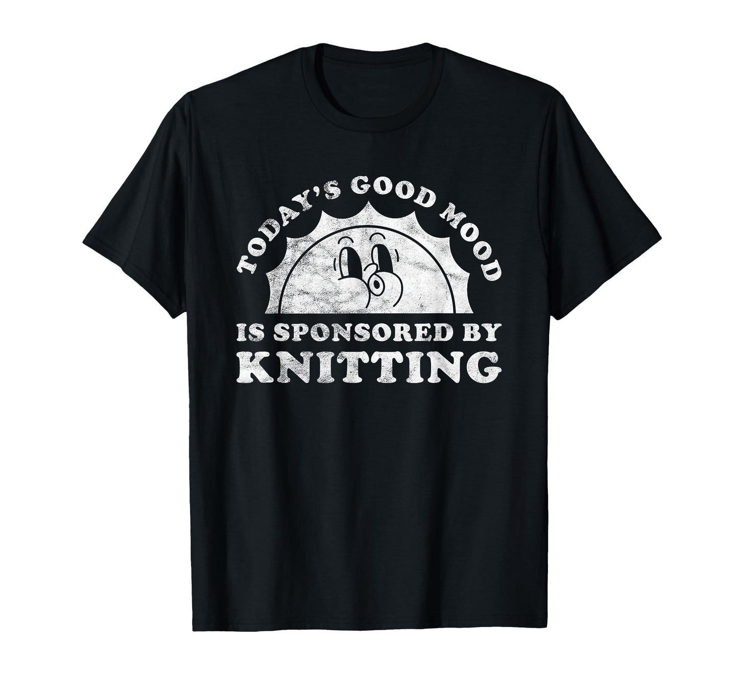 Funny Cute Retro Vintage Knitting T-Shirt