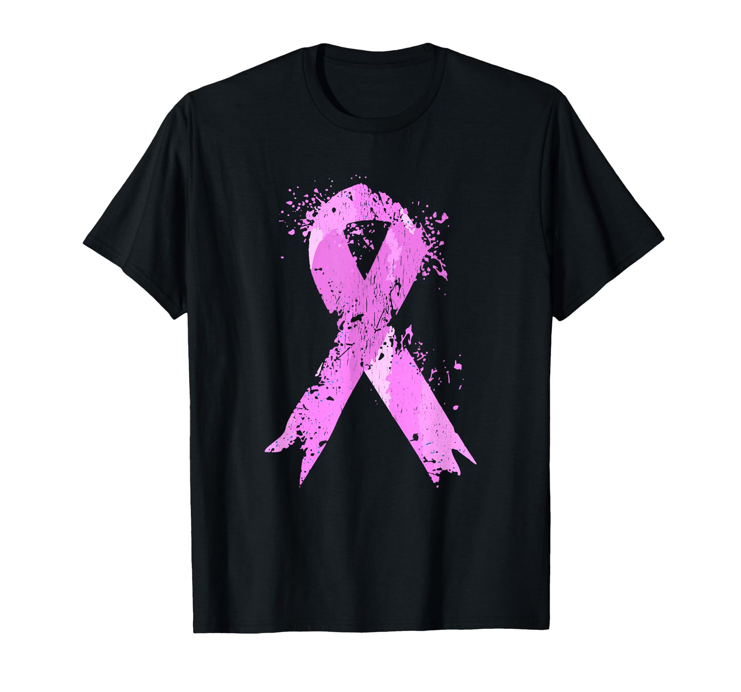 Pink Ribbon Breast Cancer Awareness Breast Cancer Walk T-Shirt