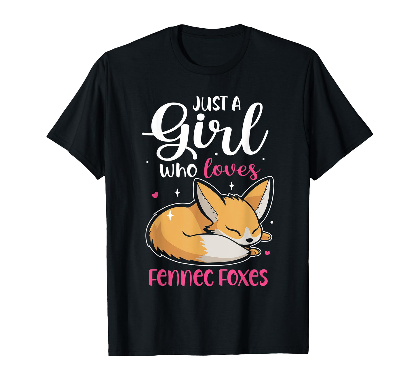 Women Loves Wildlife Animals Nature Forest Fennec Foxes T-Shirt