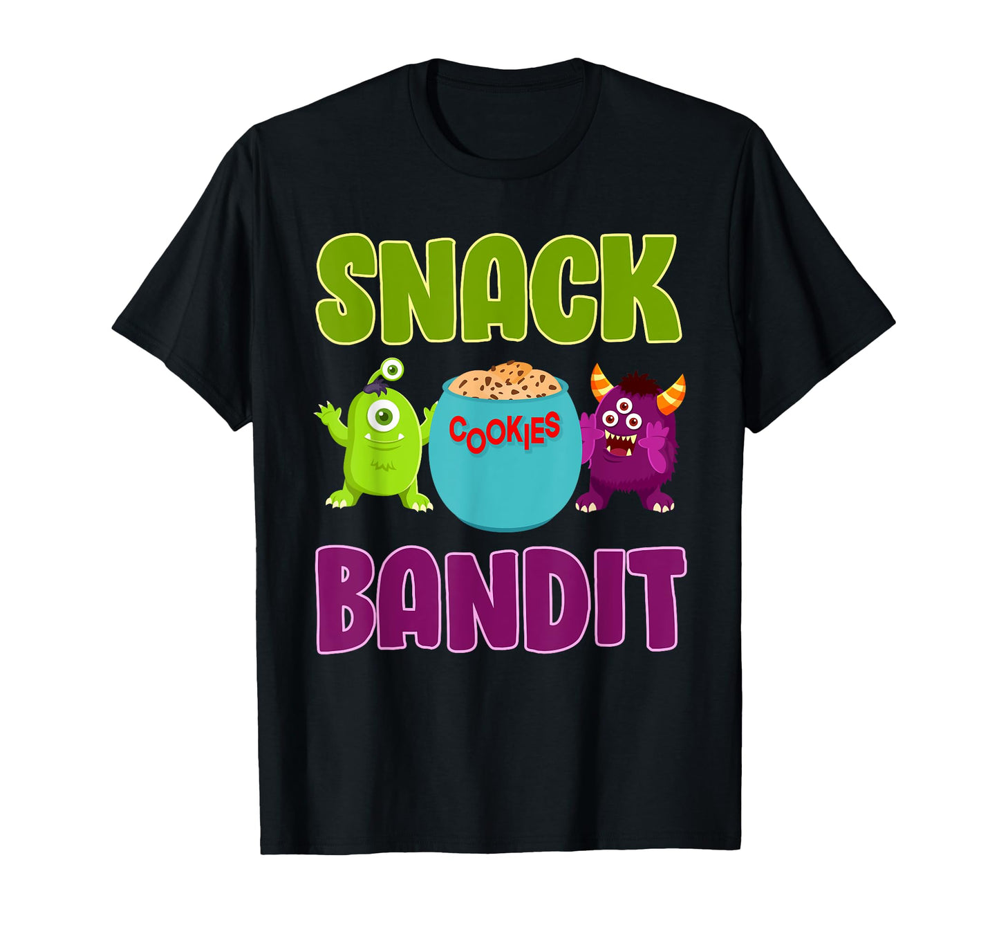 Halloween Costume SNACK BANDIT Funny Kids Halloween T-Shirt