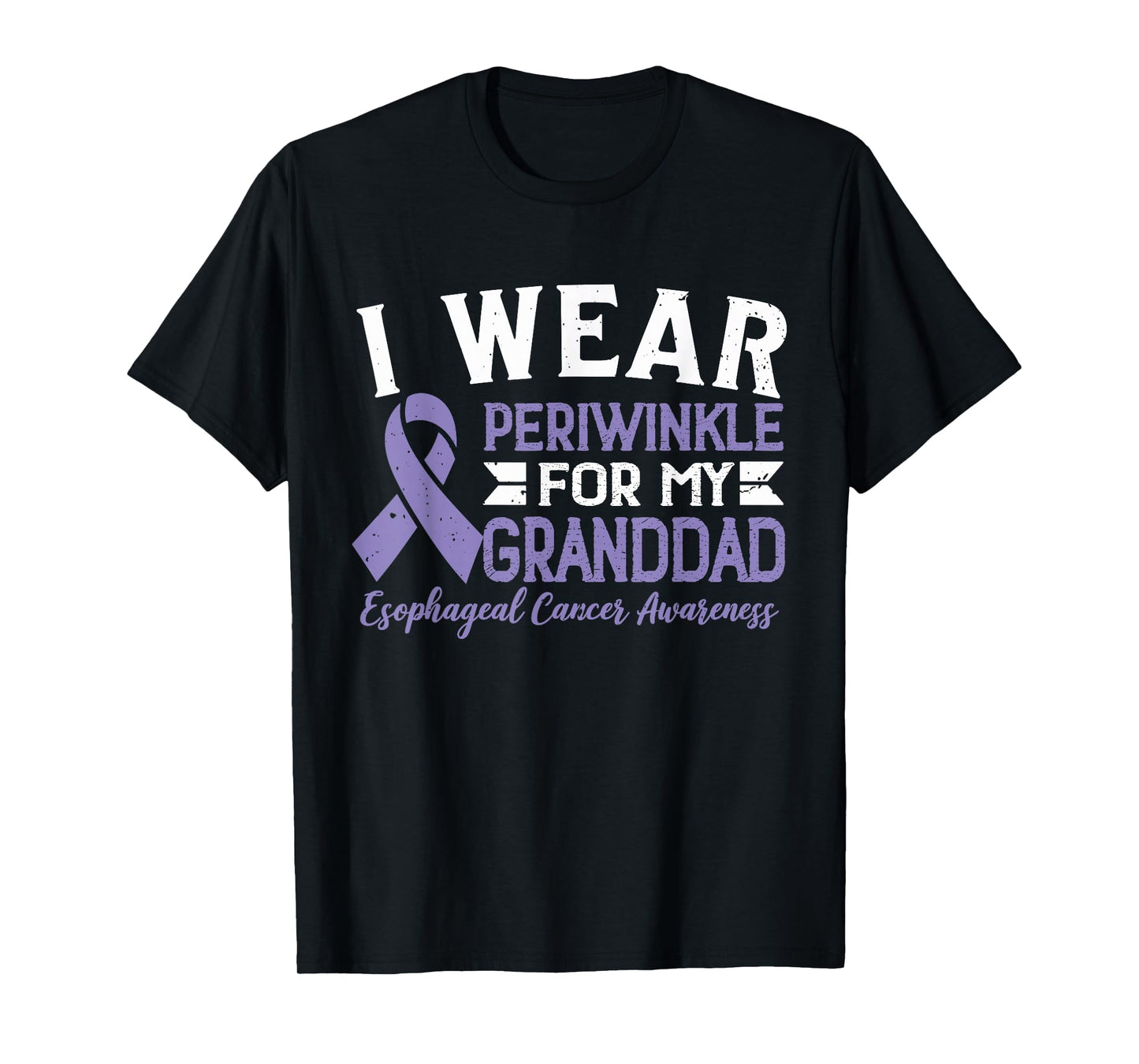 I Wear Periwinkle For My Granddad Esophageal Cancer T-Shirt