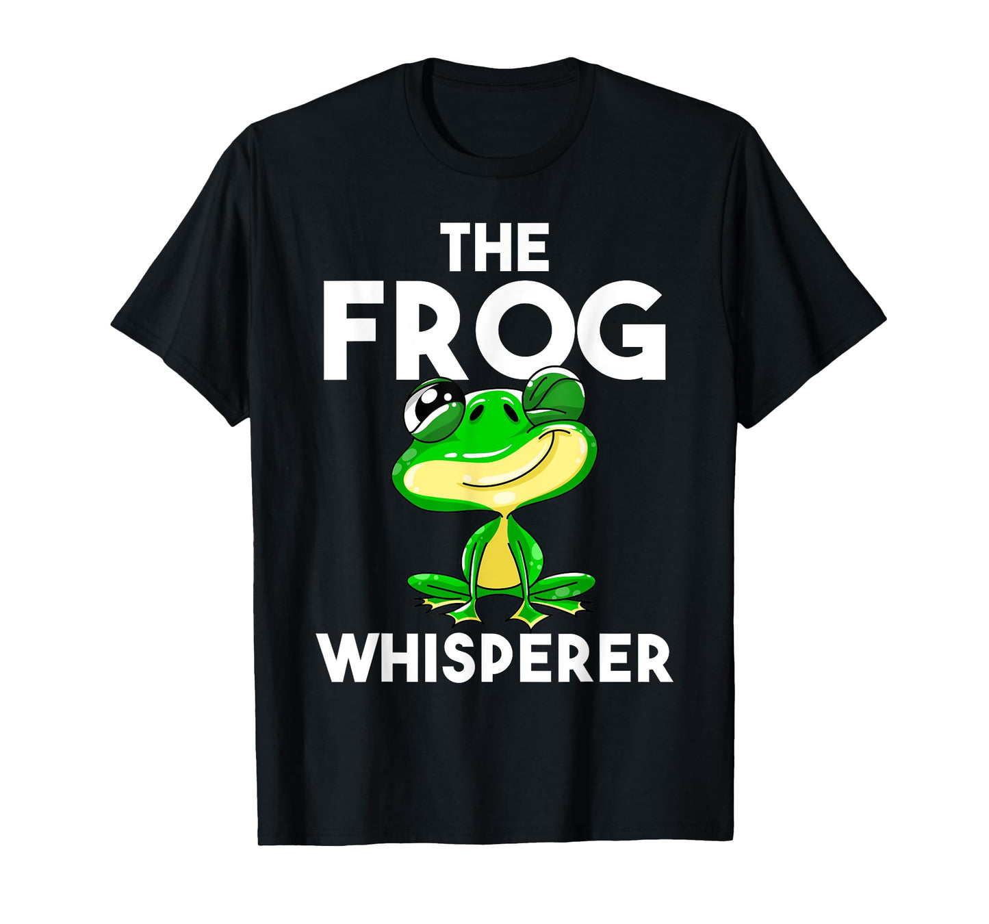 Funny The Frog Whisperer Gift | Cute Bullfrog Fan Boys Girls T-Shirt