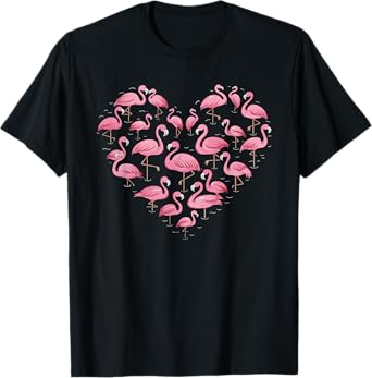 Flamingo Heart T-Shirt