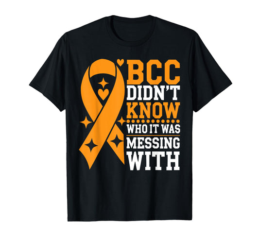 Basal Cell Carcinoma Awareness Skin Cancer Support T-Shirt