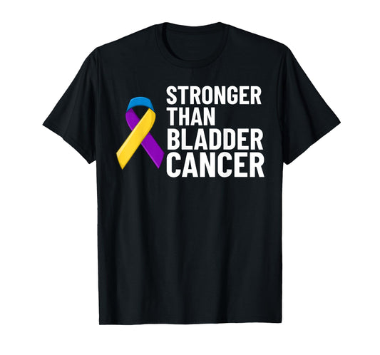 Bladder Cancer Ribbon Awareness Chemo Survivor T-Shirt