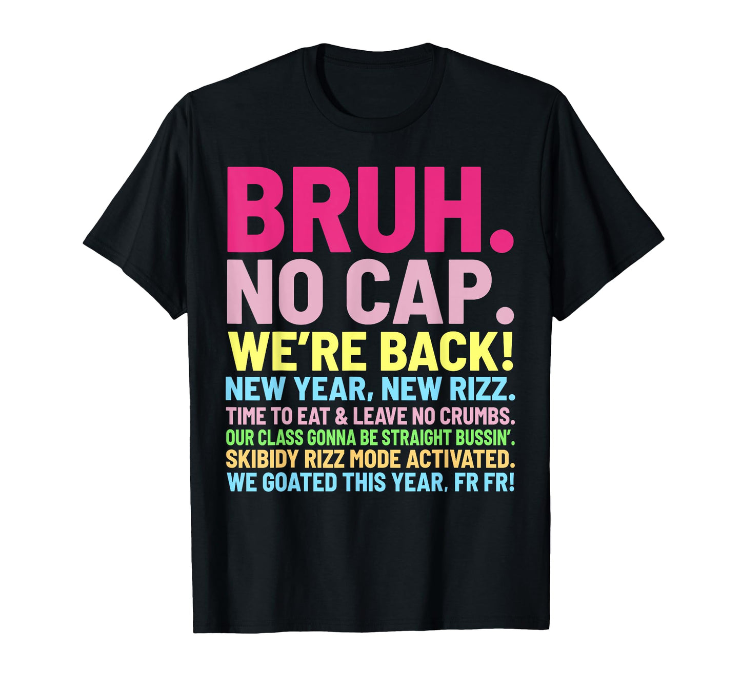 First Day Of School Shirt Teachers Boys Gen A Slang 2025 T-Shirt