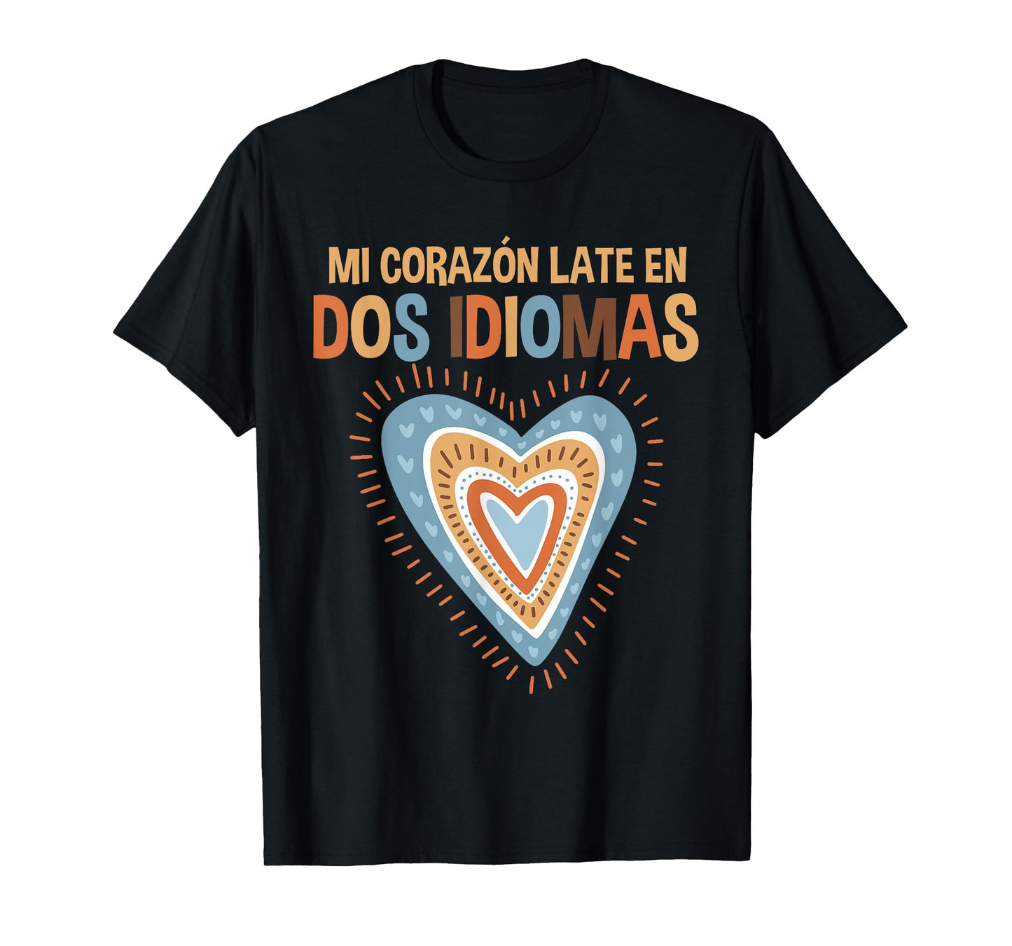 Spanish Teacher Hispanic Teacher Bilingual Teacher Men Women Girls Kids T-Shirt