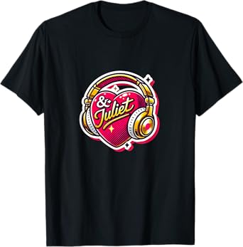 & Juliet Musical Theatre Heart Musicals T-Shirt
