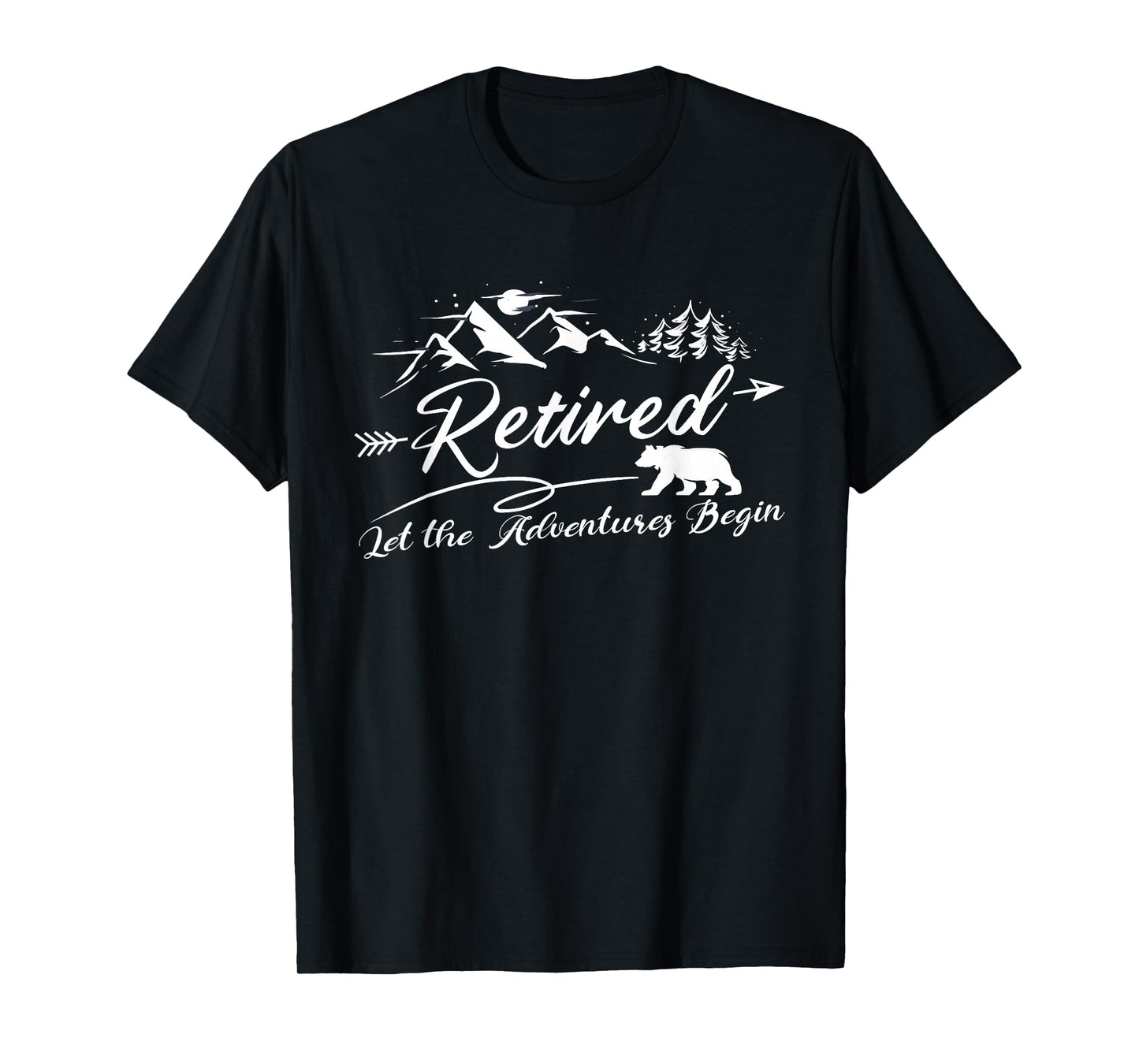Retired Let the Adventure begins Retire T-Shirt