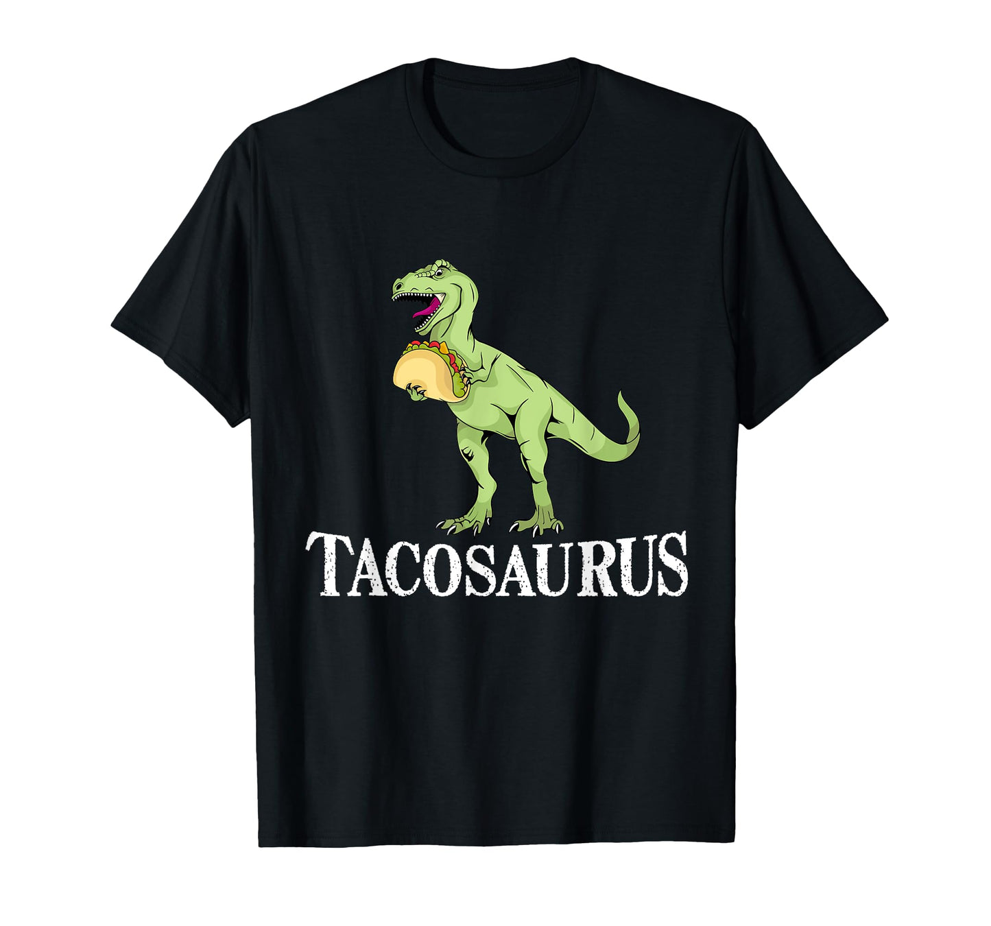 Tacosaurus Funny Taco Lover Men Kids T Rex Dinosaur T-Shirt