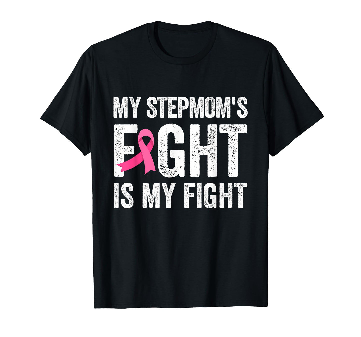 My Stepmom's Fight Is My Fight Breast Cancer Support Kids T-Shirt