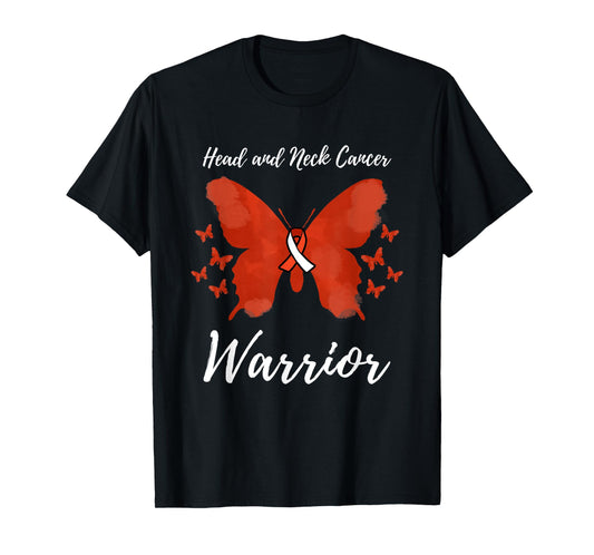 Warrior Head and Neck Cancer Awareness T-Shirt