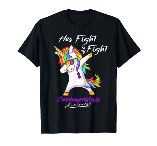 Her Fight Is My Fight Craniosynostosis Awareness T-Shirt