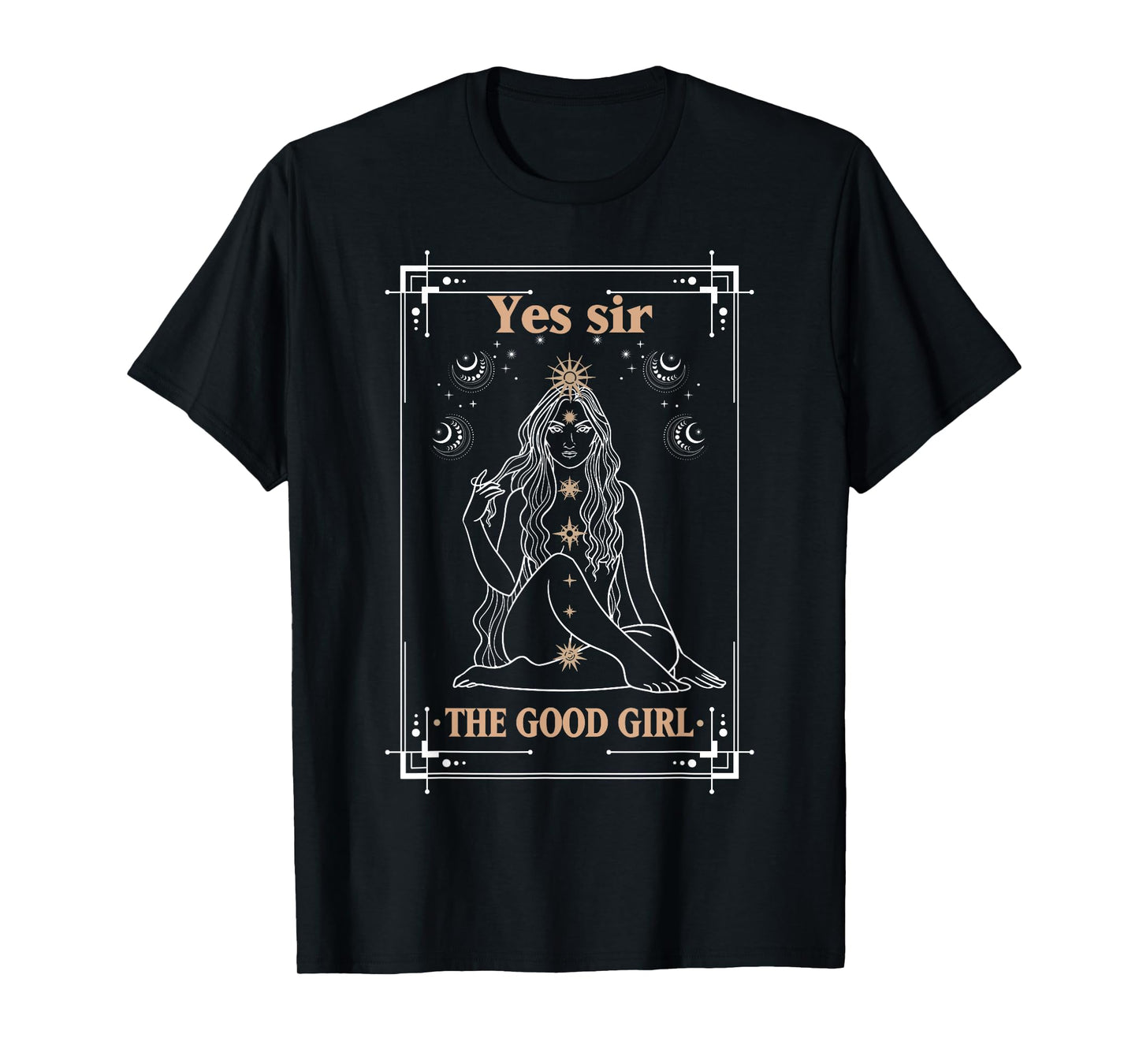 Yes Sir The Good-Girl, The Good-Girl Tarot Card, Smut Book T-Shirt
