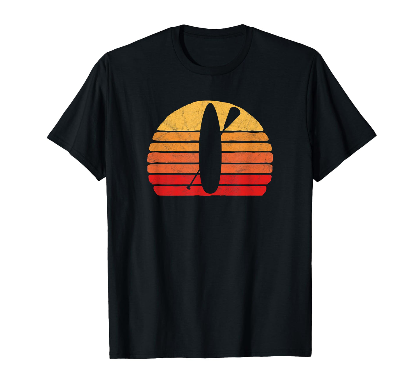 Retro SUP Stand Up Paddle Board Vintage Sun T-Shirt