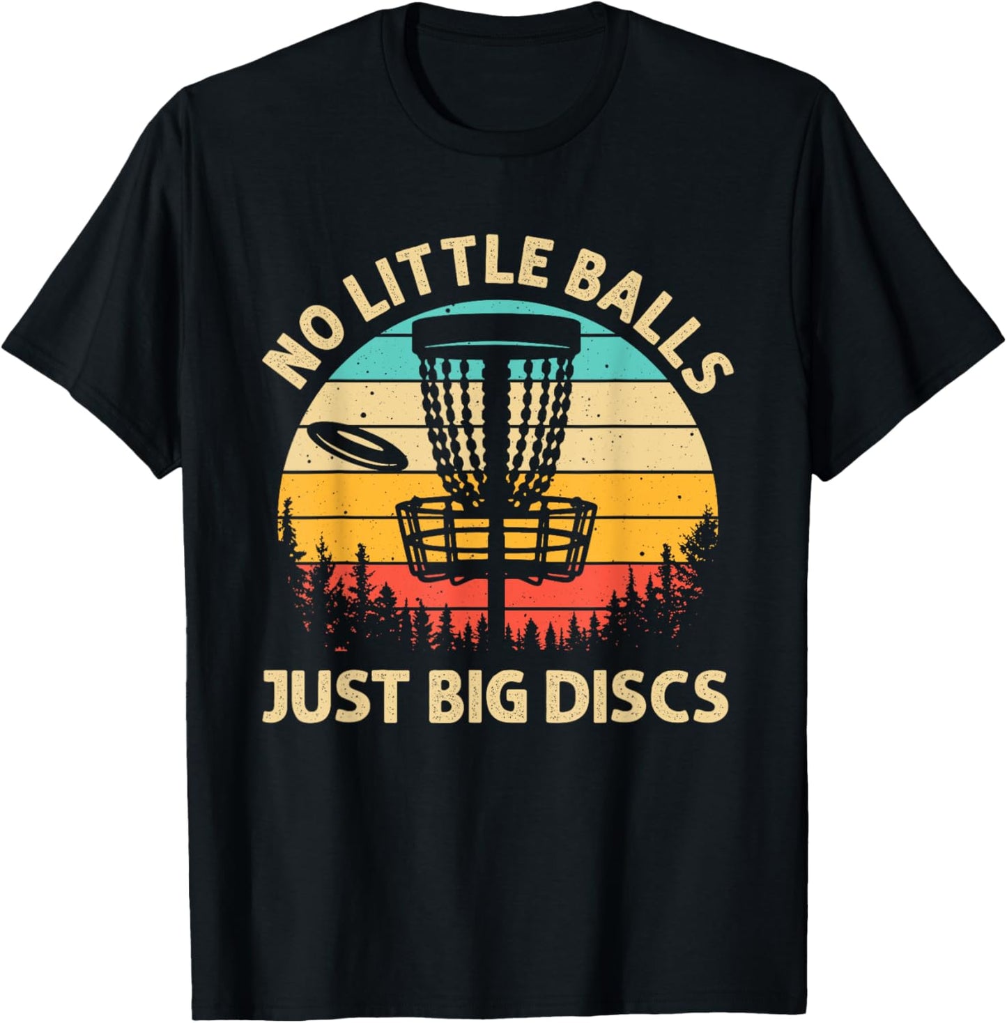 Funny Disc Golf Design For Men Women Disc Golf Lover Player T-Shirt