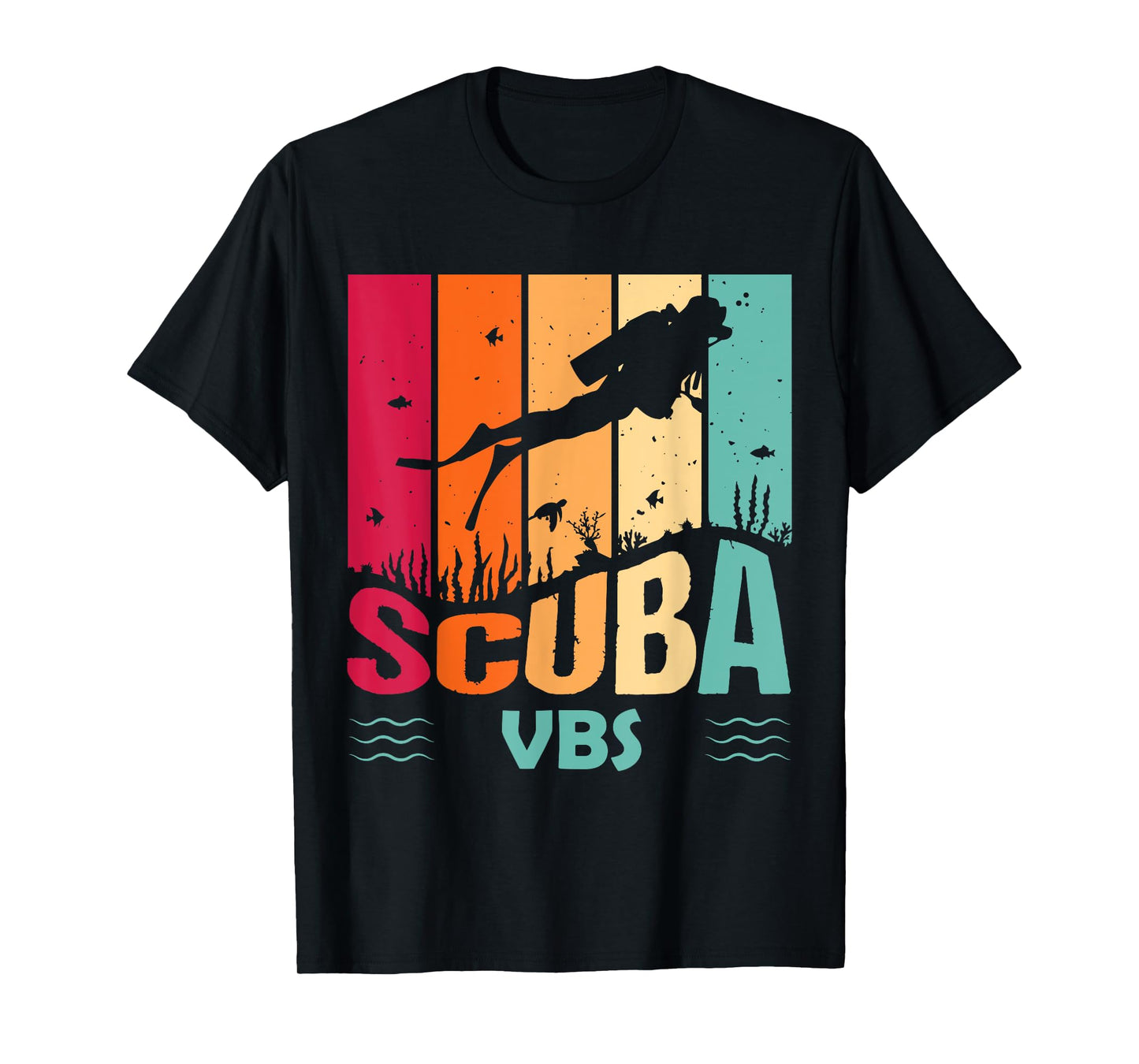 Vintage Scuba VBS Vacation Bible School Ocean Sea Christian T-Shirt