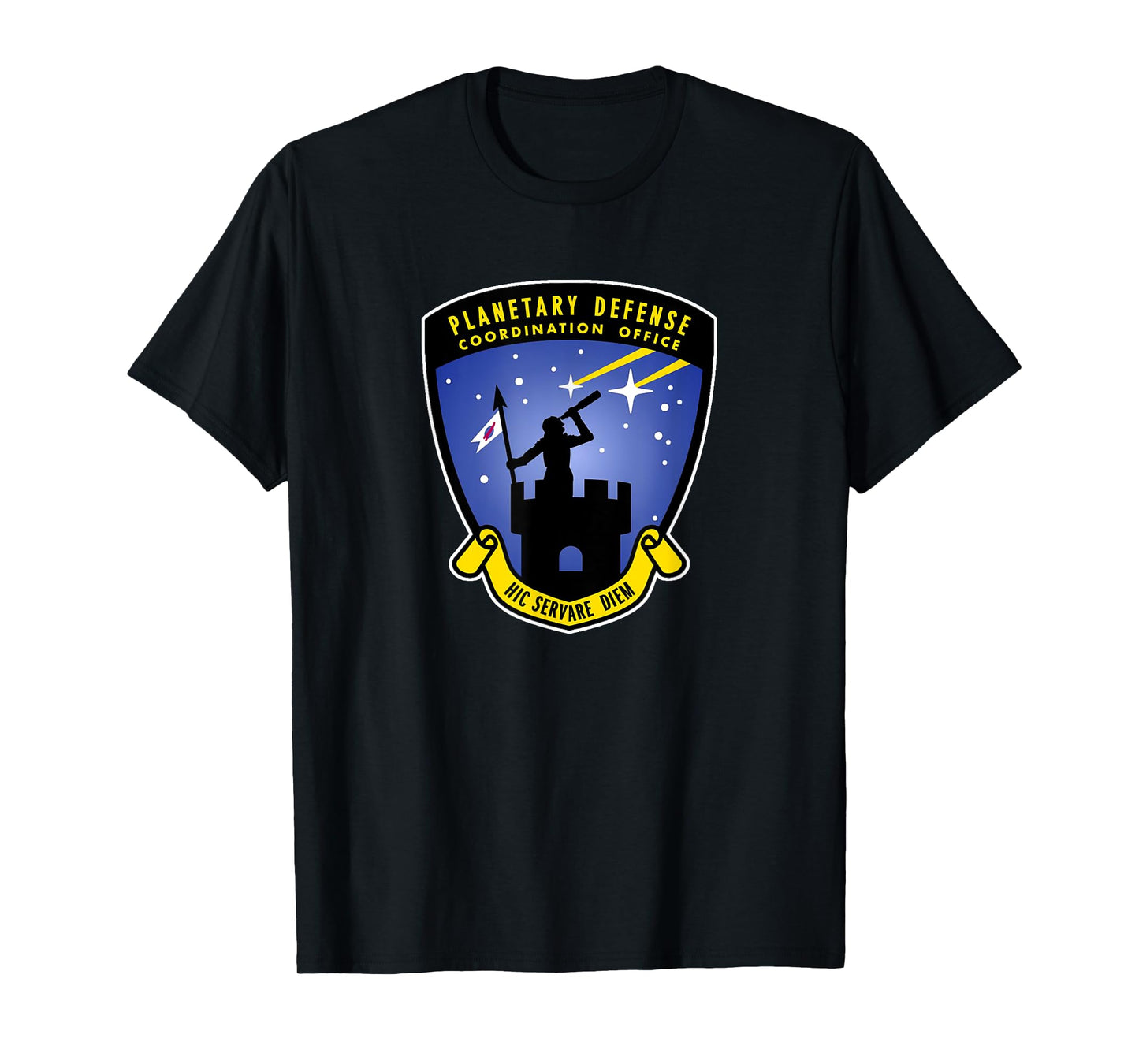 MathWare NASA Planetary Defense Coordination Look Up T-Shirt