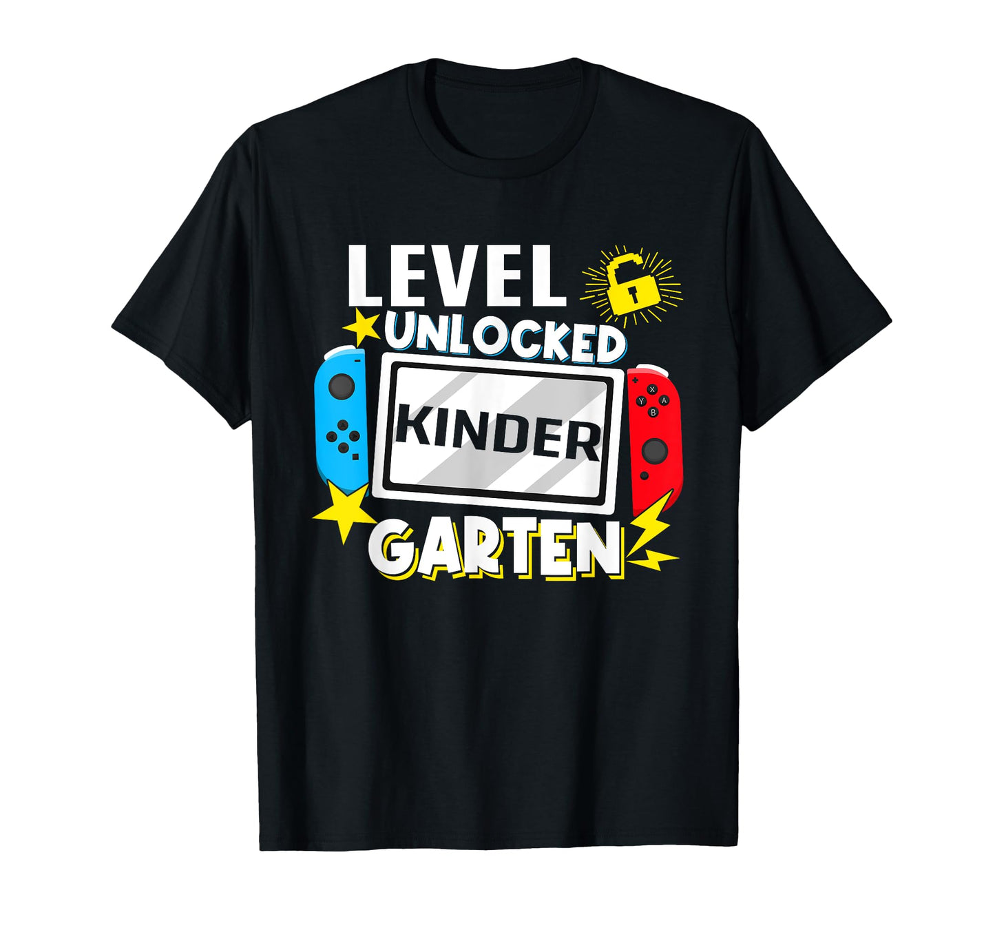 First Day Of Kindergarten Level Unlocked Game Back To School T-Shirt