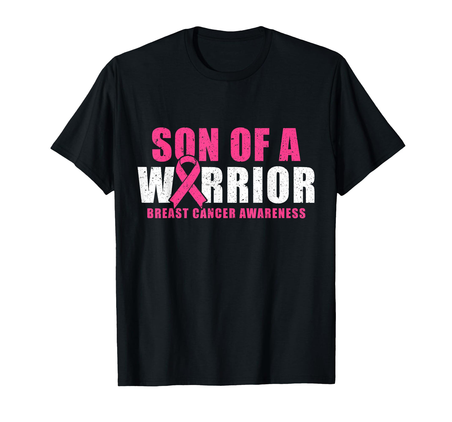 Son Of A Warrior Breast Cancer Awareness T-Shirt