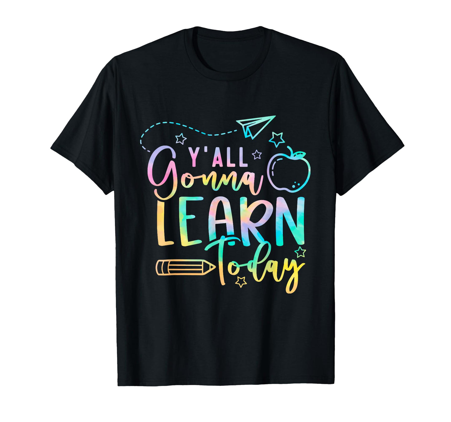 Y'all Gonna Learn Today Back to School Teacher Kids T-Shirt