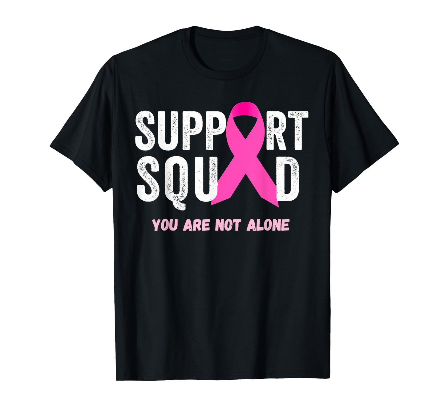 Support Squad Matching Family Breast Cancer Awareness Month T-Shirt
