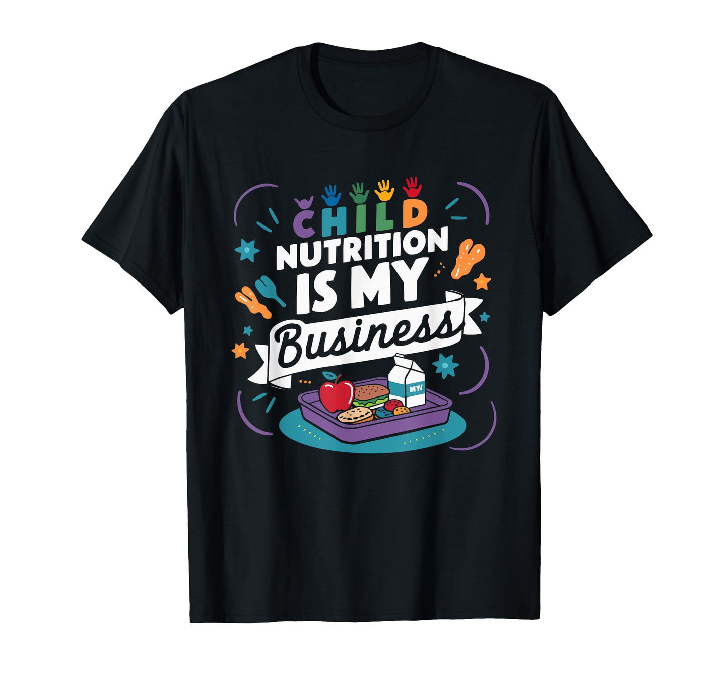 Cafeteria Manager Food Service Lunch Lady Cafeteria Worker T-Shirt