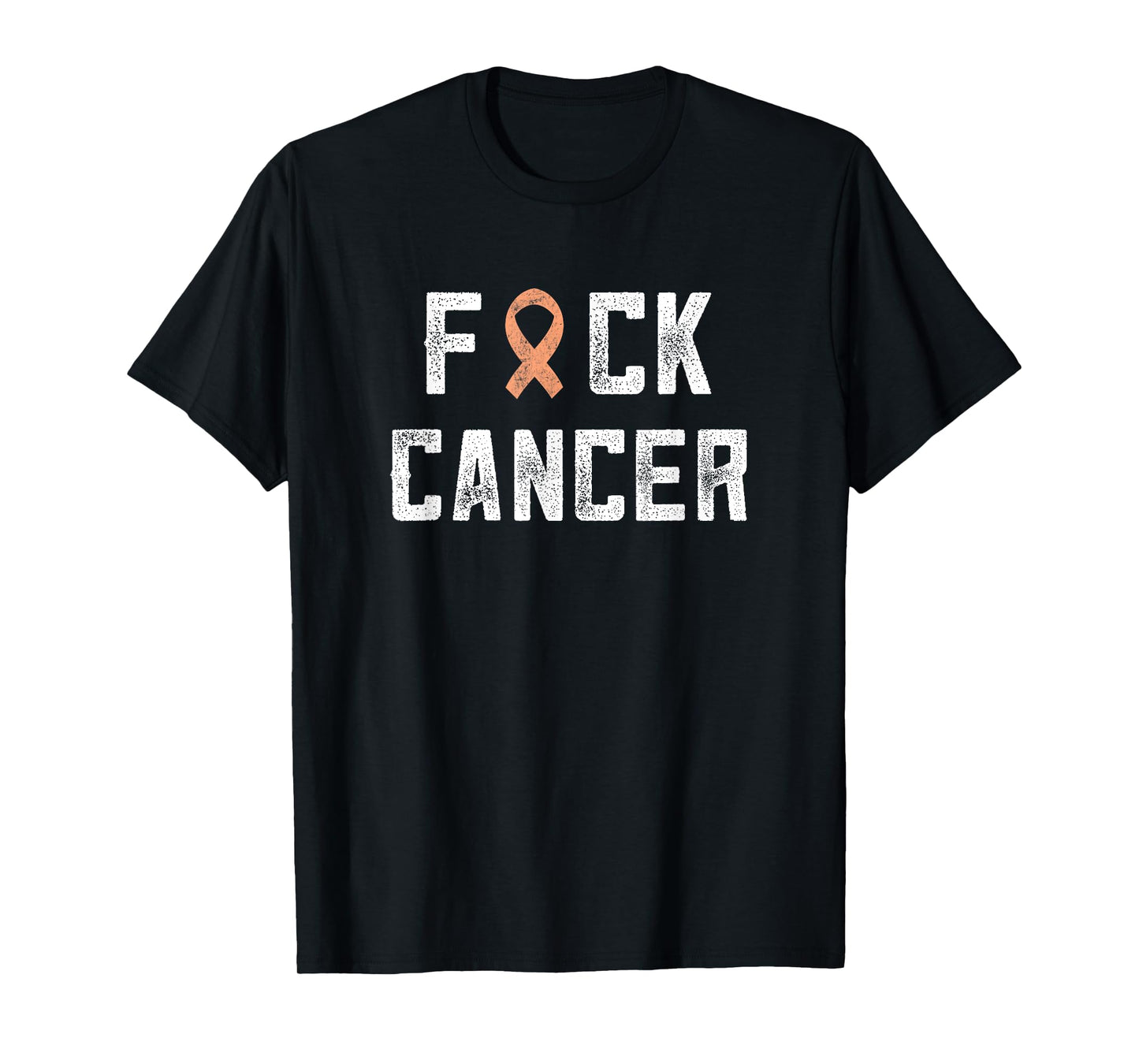 Endometrial Cancer Gifts Fck Cancer Uterine Cancer Gifts T-Shirt