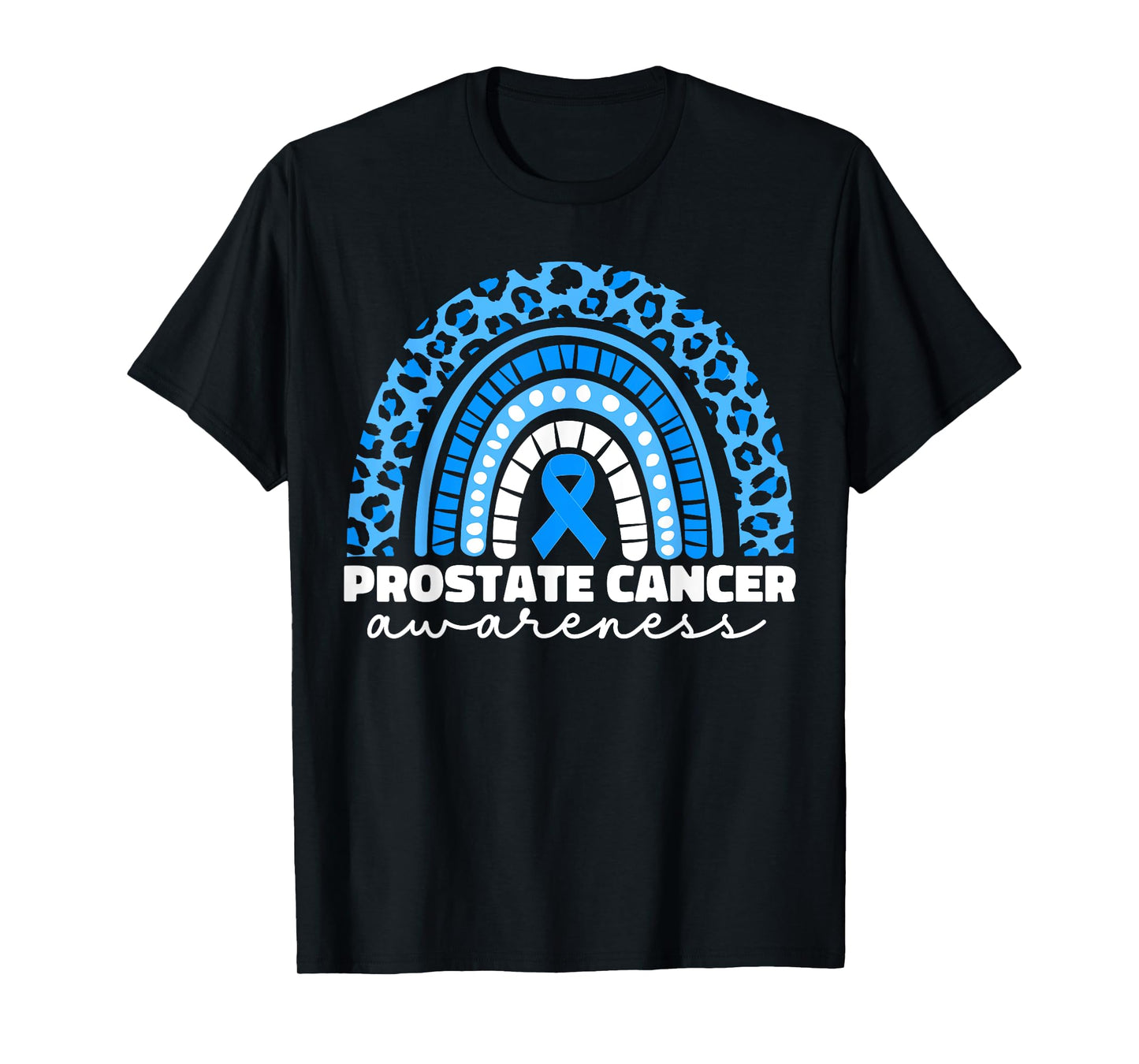 Prostate Cancer Awareness Month Women Rainbow Family Support T-Shirt