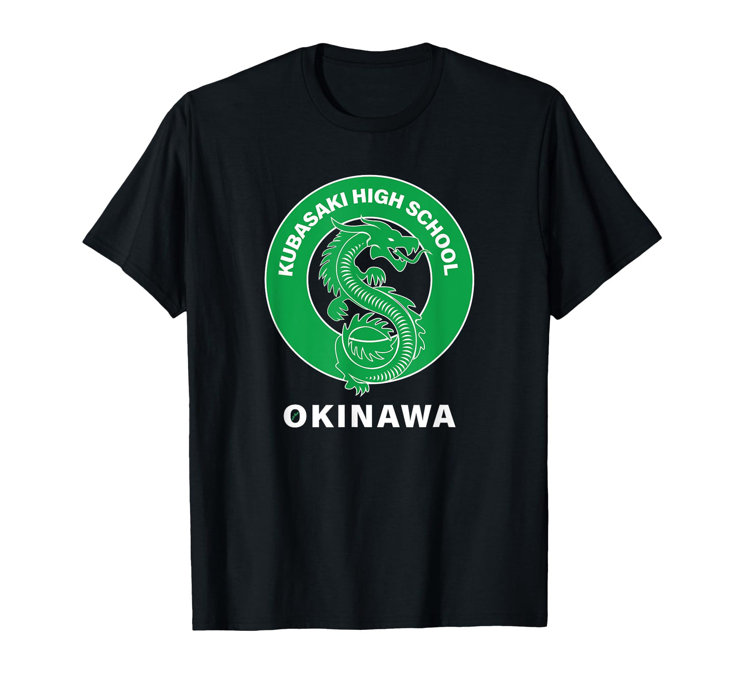 Kubasaki High Dragons Kubasaki Okinawa Island Okinawa Japan T-Shirt