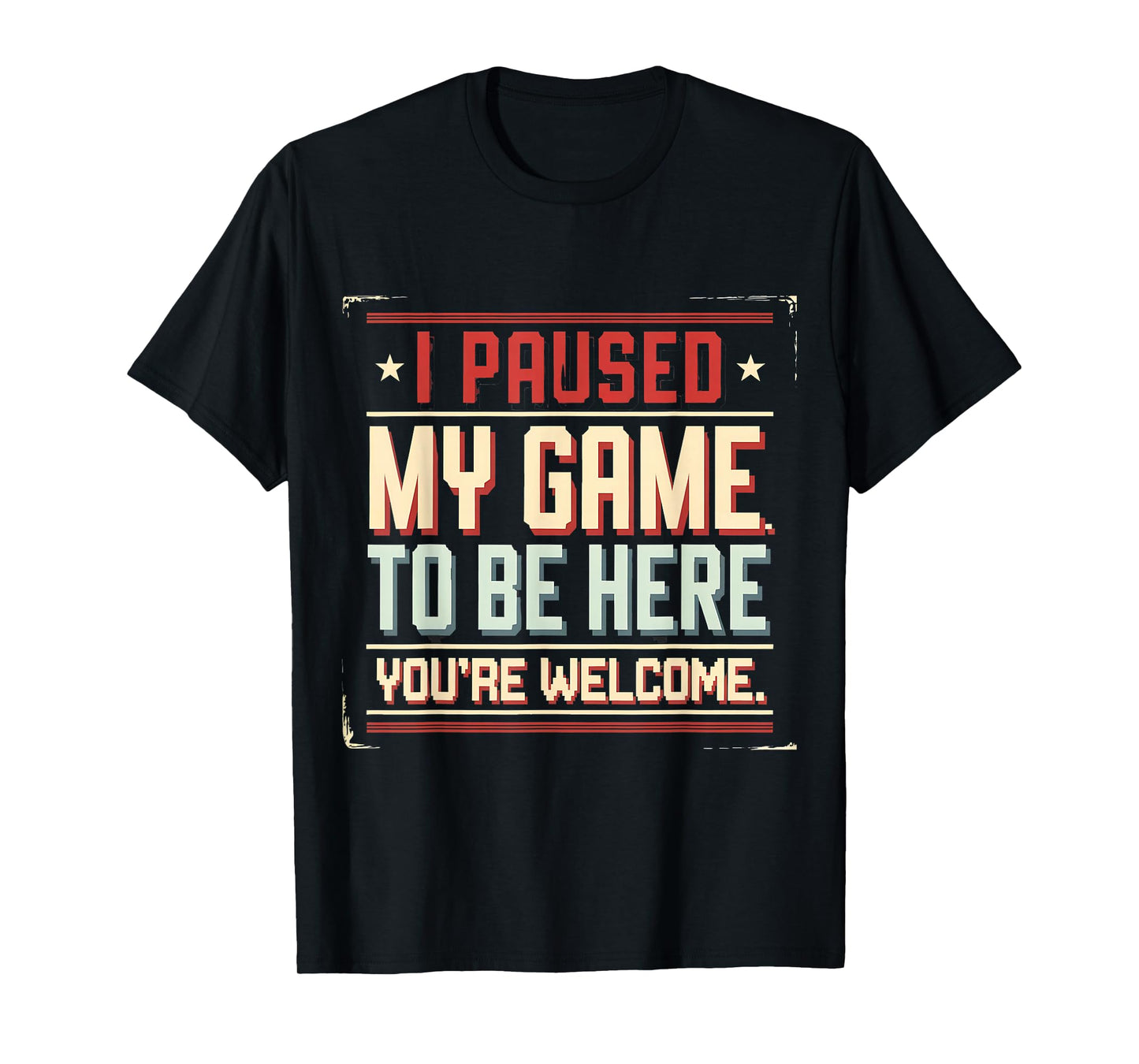 Bruh I Paused My Game Funny Skeleton Halloween Teens Youths T-Shirt