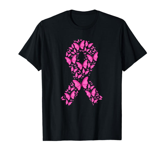 In october we wear pink making strides against breast cancer T-Shirt