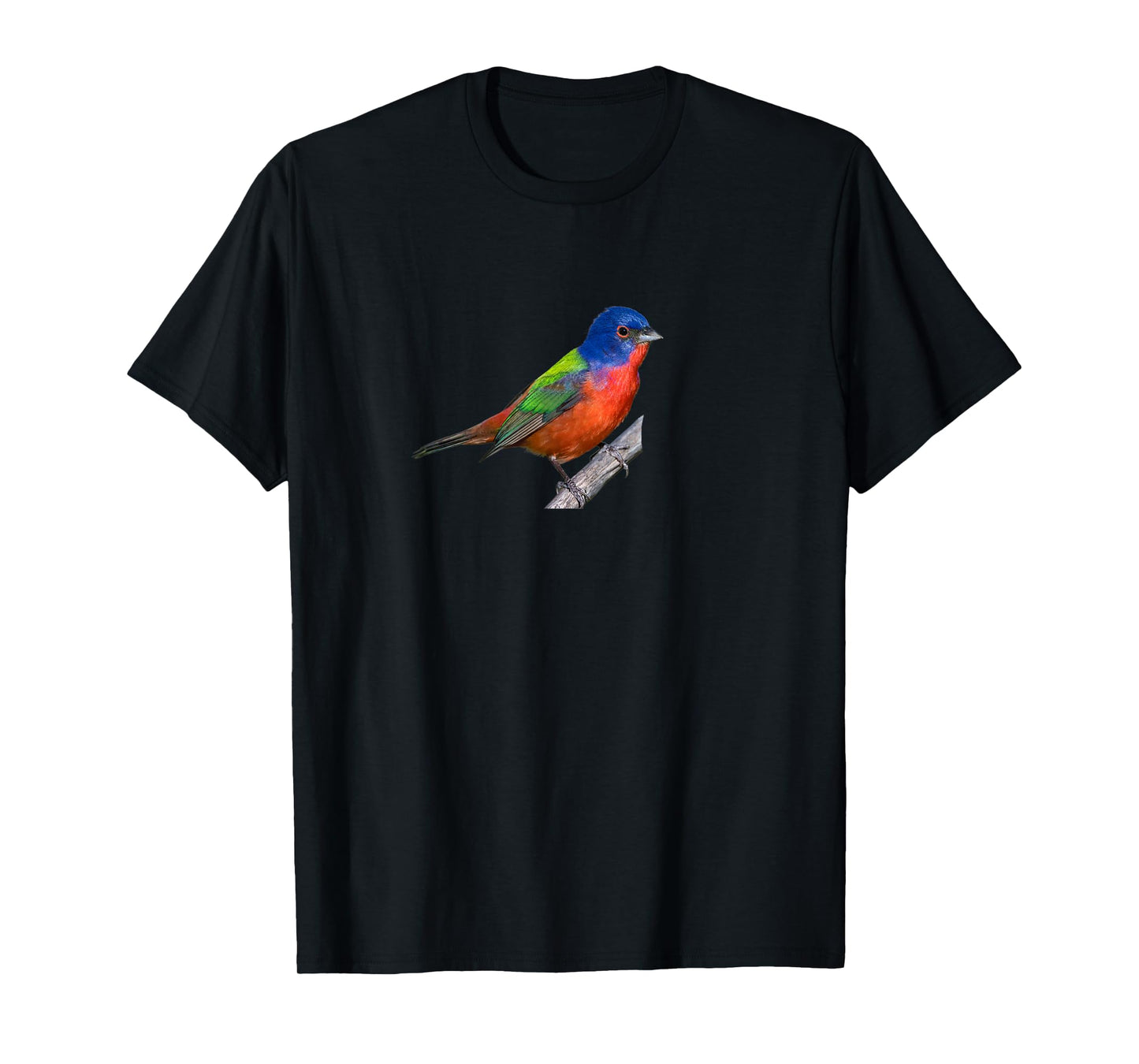 Painted Bunting Shirt Bird Watcher Cardinal Canary Finch T-Shirt